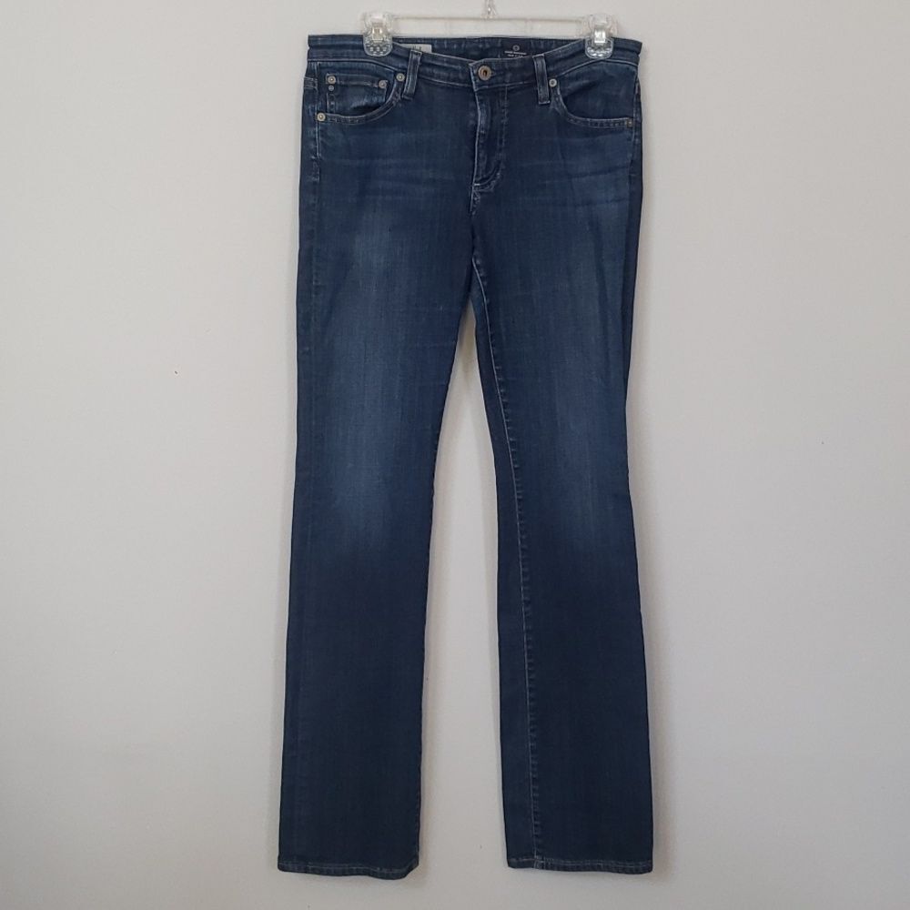 AG Adriano Goldschmied Jeans Women’s 30 Blue Denim The‎ Ballad Slim Boot Western